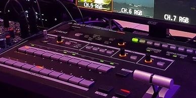 Audio mixing and control equipment