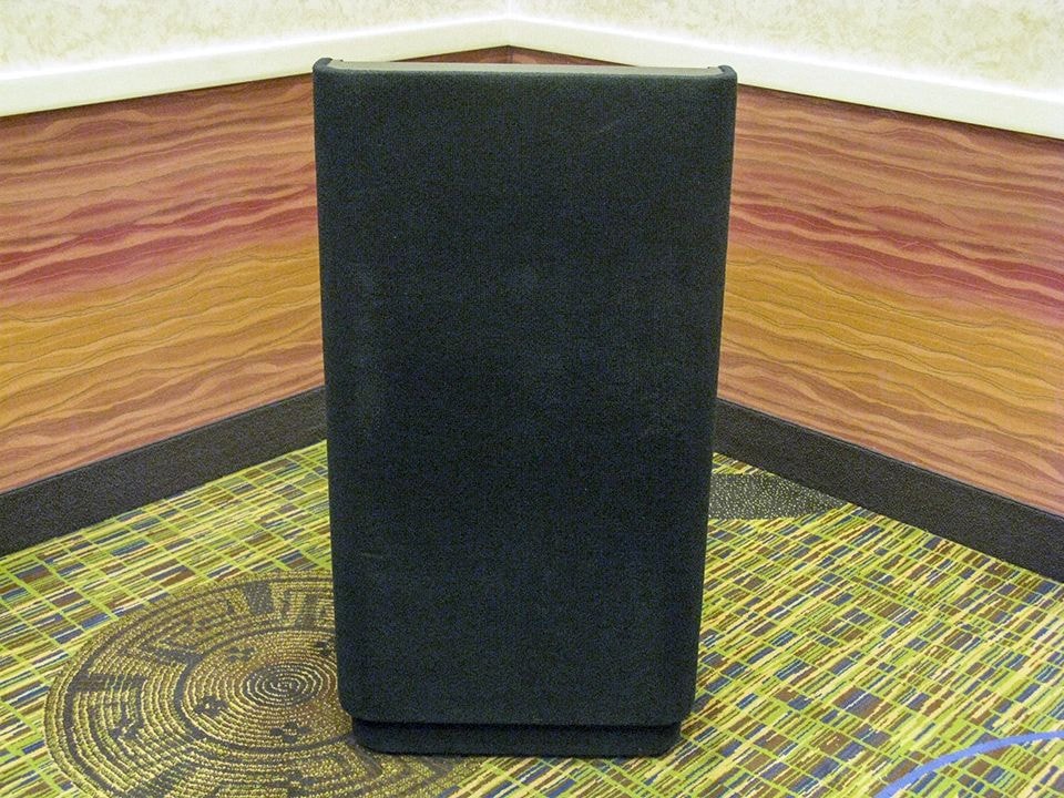 Black Carpet podium front view
