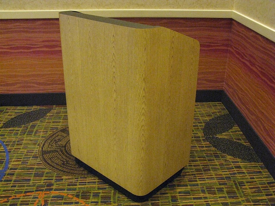 Oak Concord podium angle view